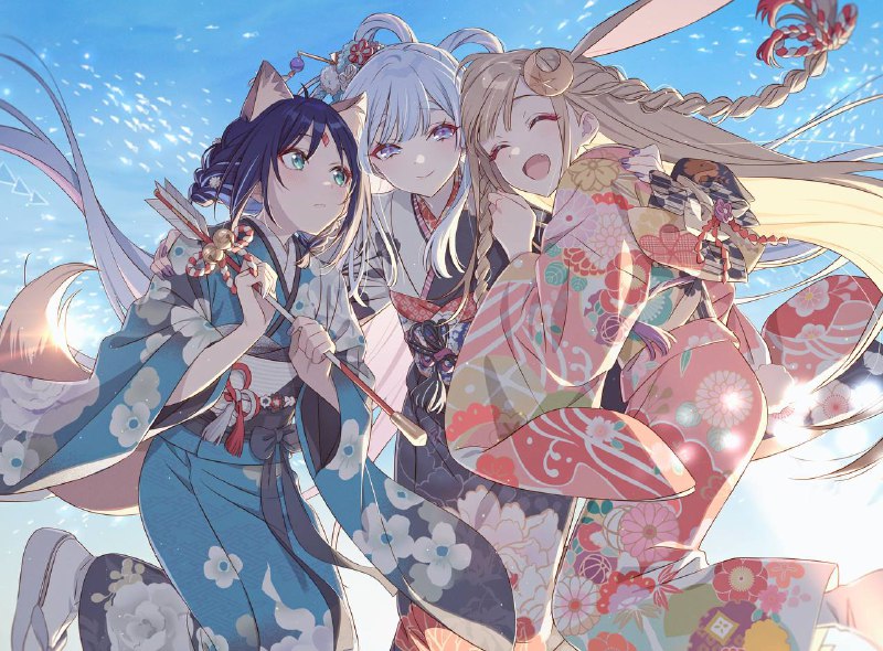 ﹟明けましておめでとうございますLink:hechima10040#分享 #超时空辉夜姬 #壁纸
